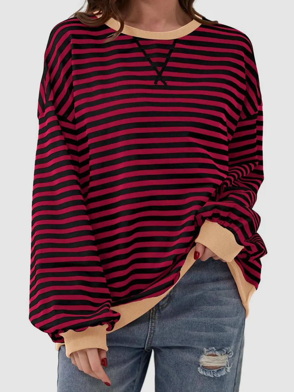 Gail Striped Top