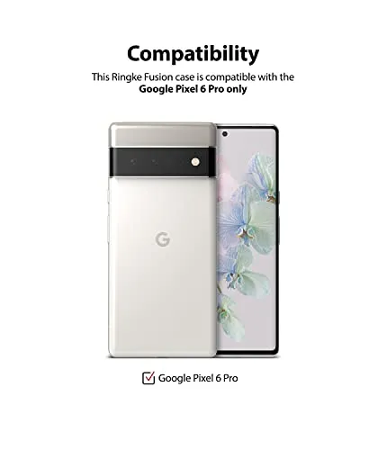 Google Pixel 6 Pro Back Cover Case | Fusion - Matte Clear