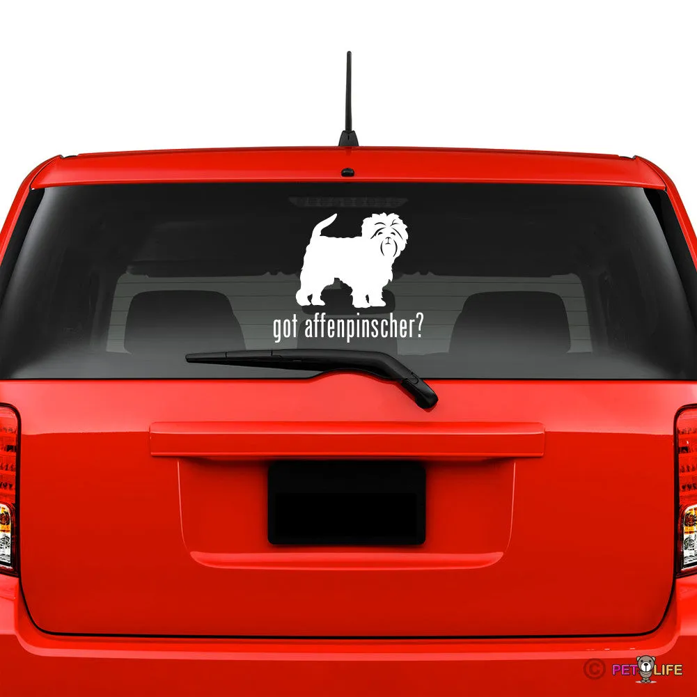 Got Affenpinscher Sticker