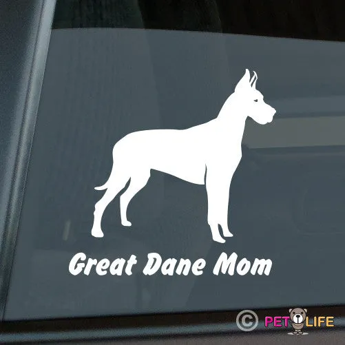 Great Dane Momprofile Sticker