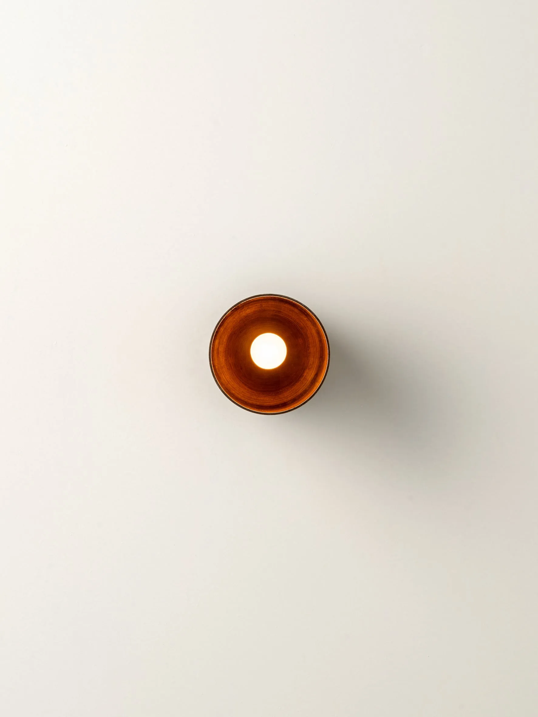 Guilla - brass cylinder wall light