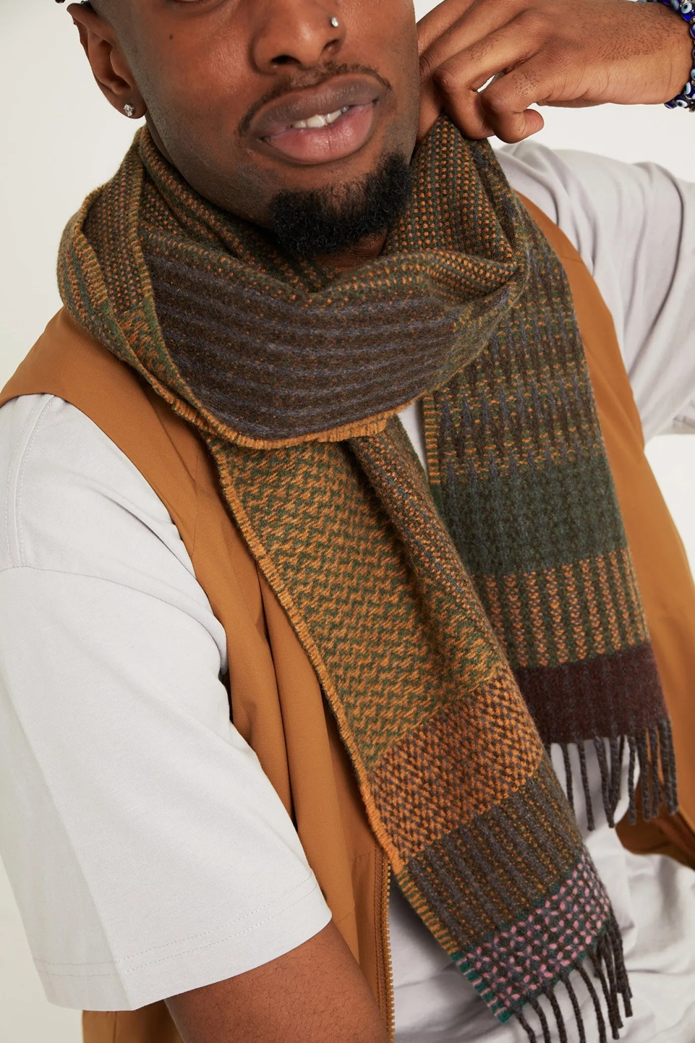 Houten Scarf - Ochre