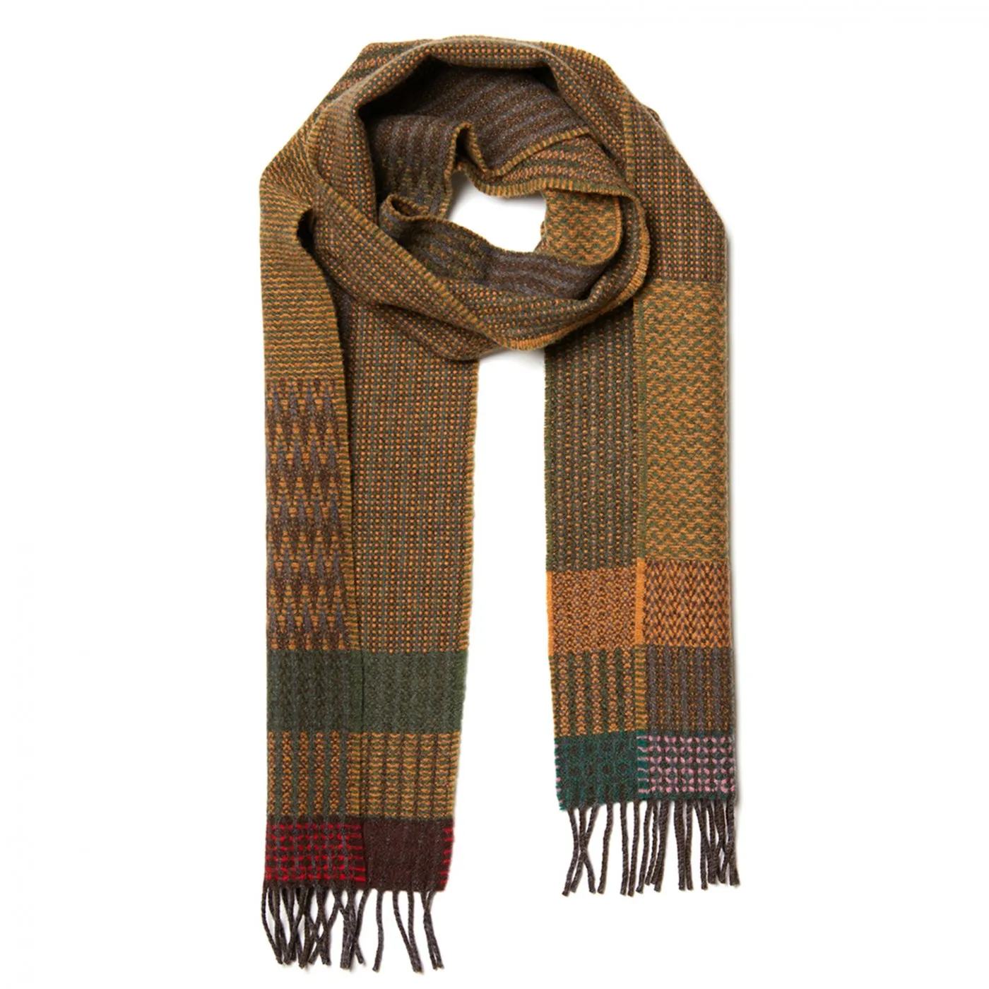 Houten Scarf - Ochre