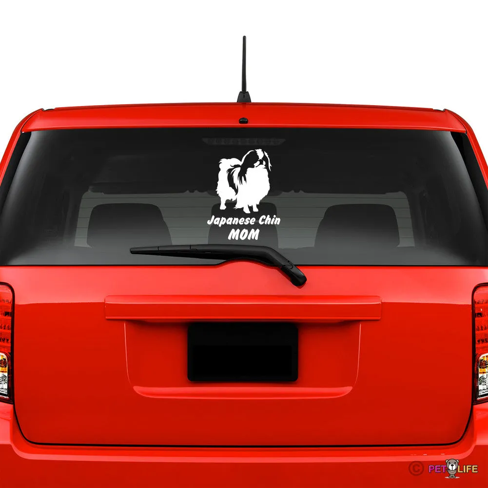 Japanese Chin Mom Sticker