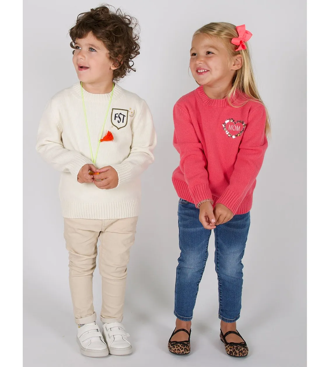 Kids Petite Crew with Heraldry