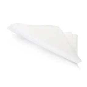 Lehner 'White Self Stripe' Ladies Swiss Cotton Handkerchief - Machine Hemmed