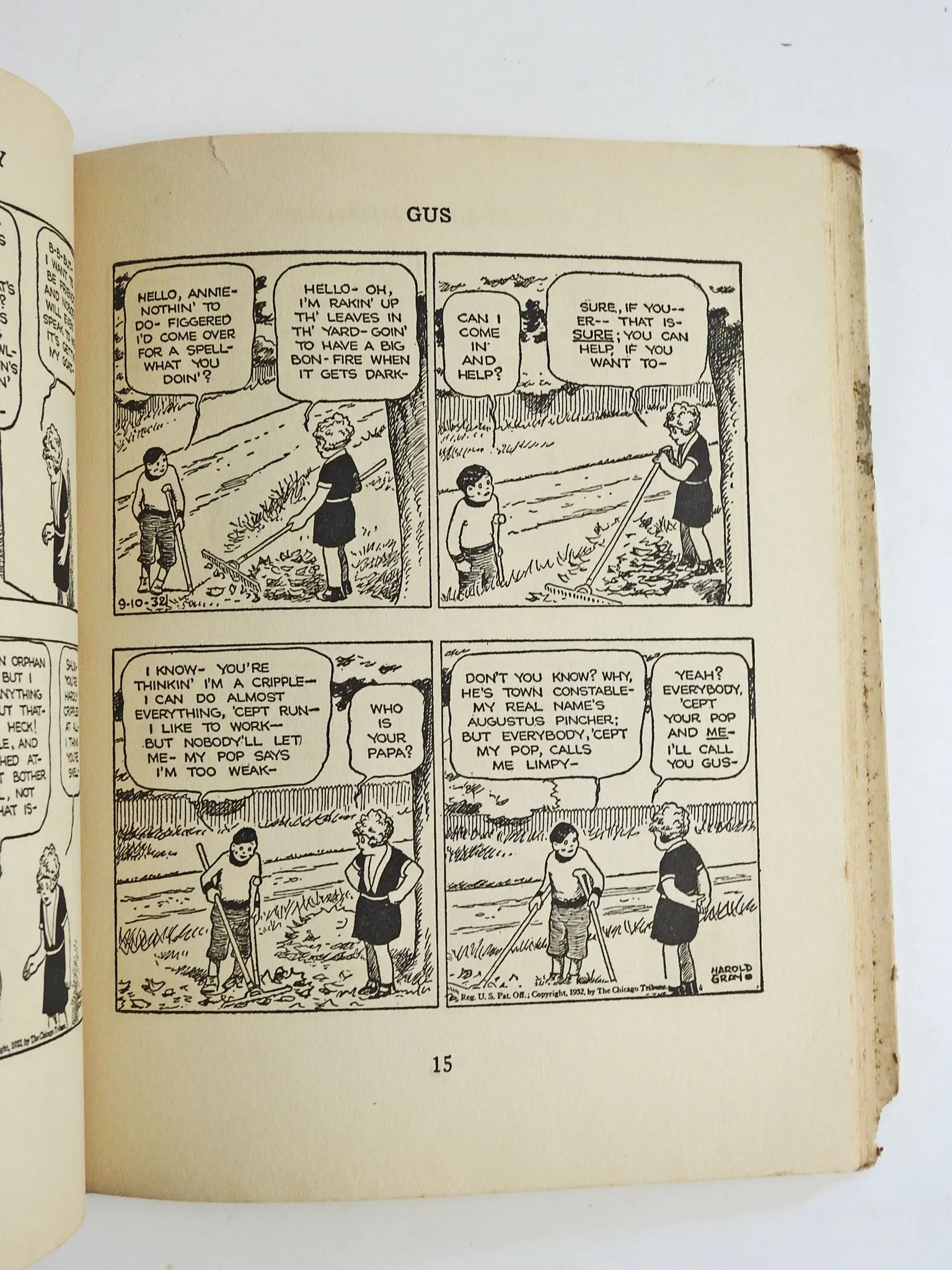 Little Orphan Annie in Cosmic City 1933 Book