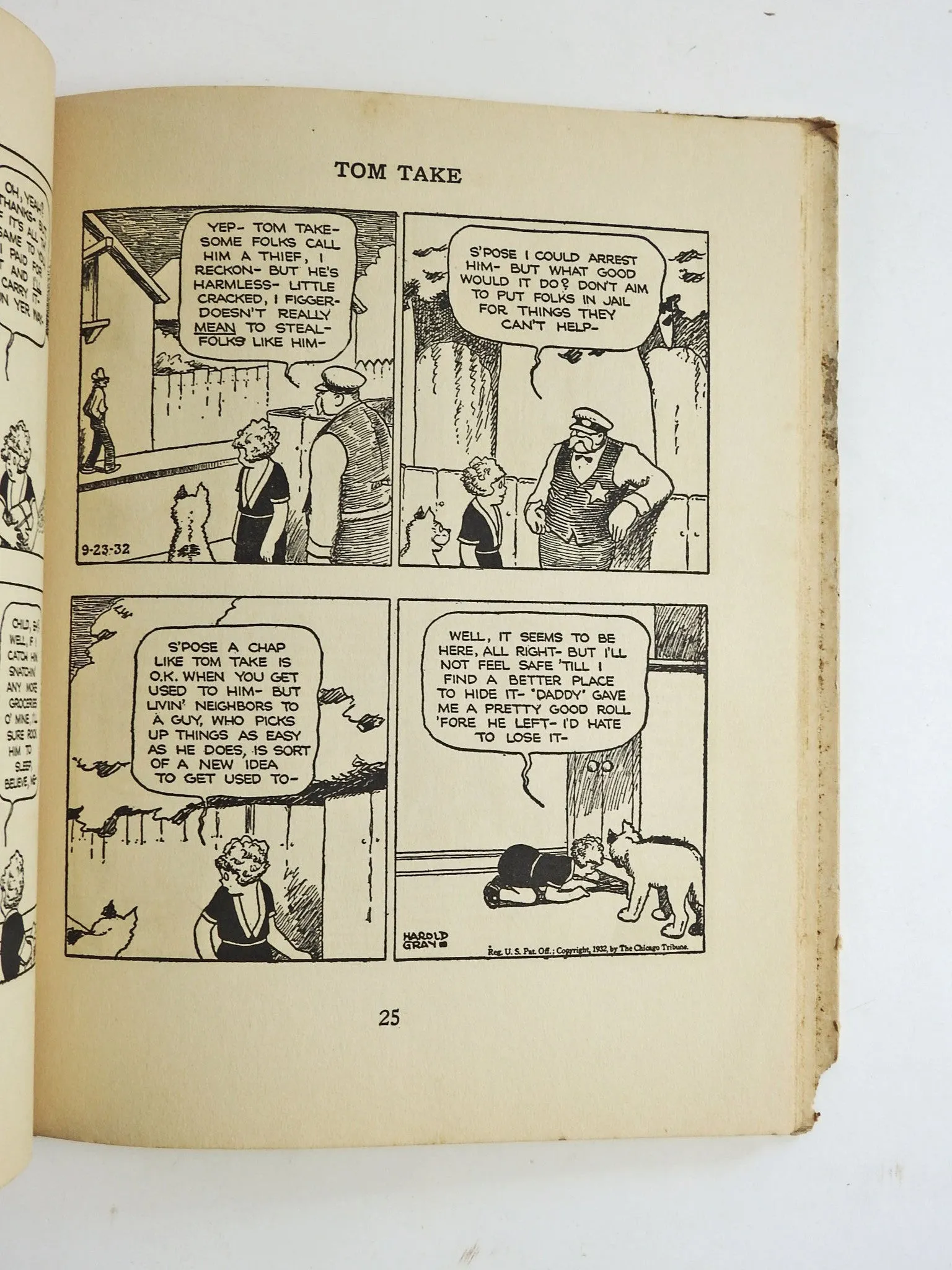 Little Orphan Annie in Cosmic City 1933 Book