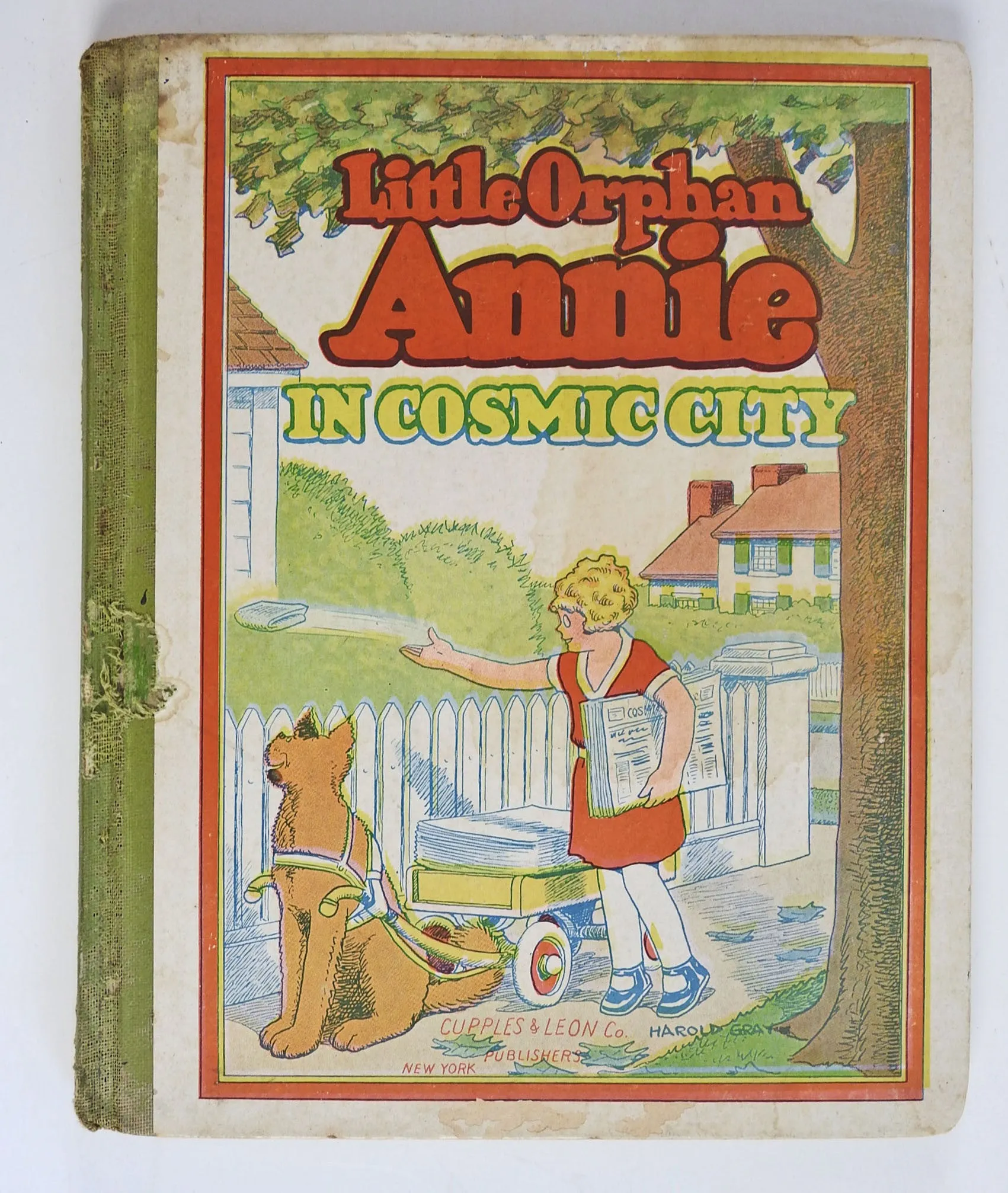 Little Orphan Annie in Cosmic City 1933 Book