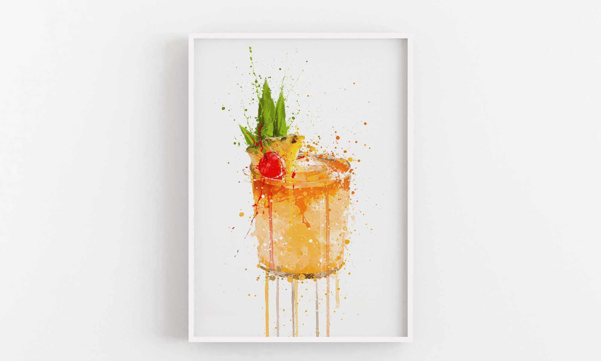 Mai Tai Cocktail Wall Art Print