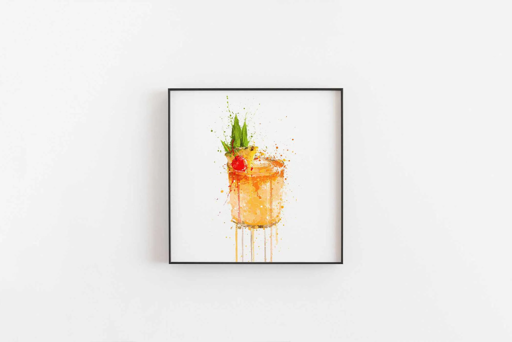 Mai Tai Cocktail Wall Art Print