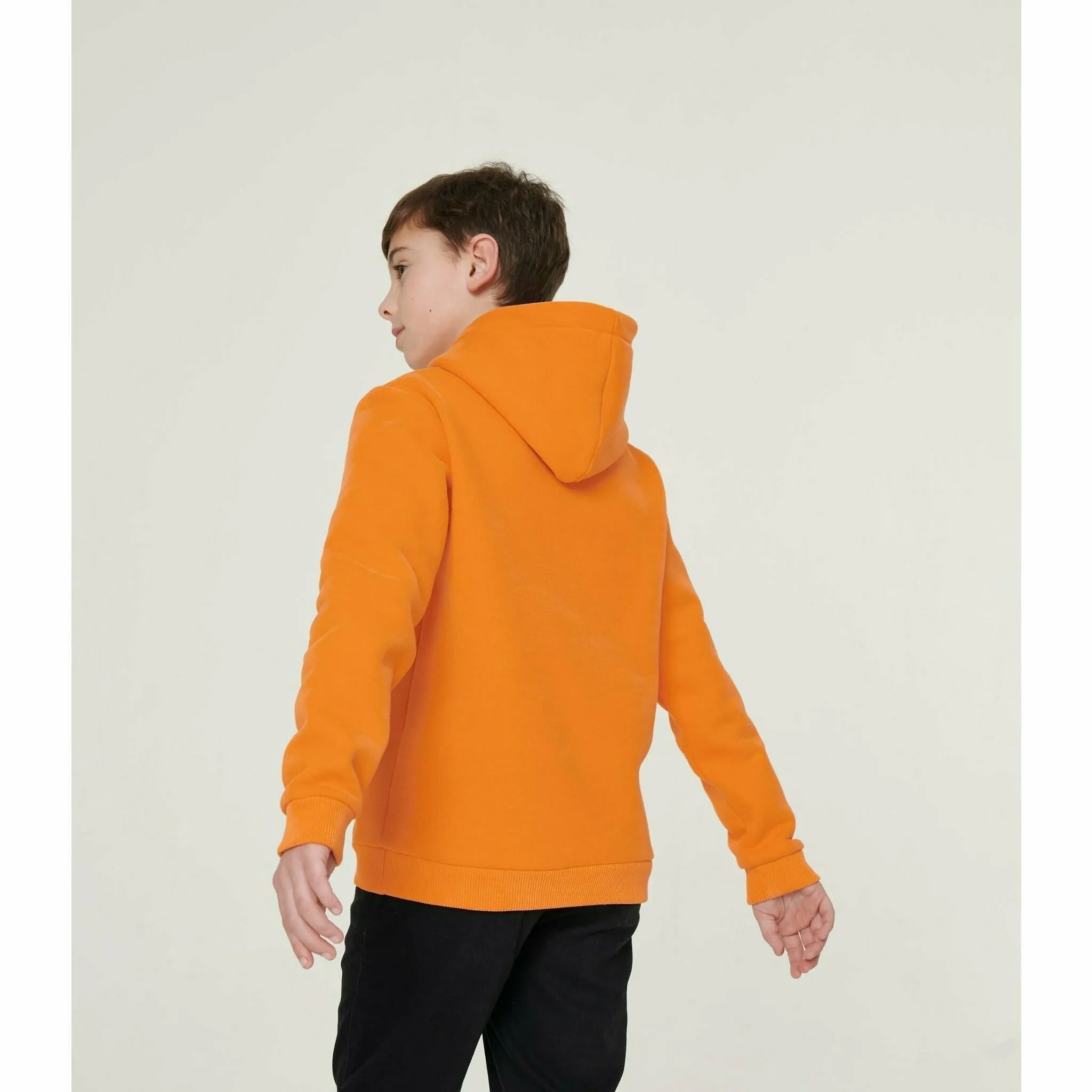 McLaren F1 Kids Core Essentials Hoodie- Youth Papaya/Phantom/Storm Gray/Cloud Blue