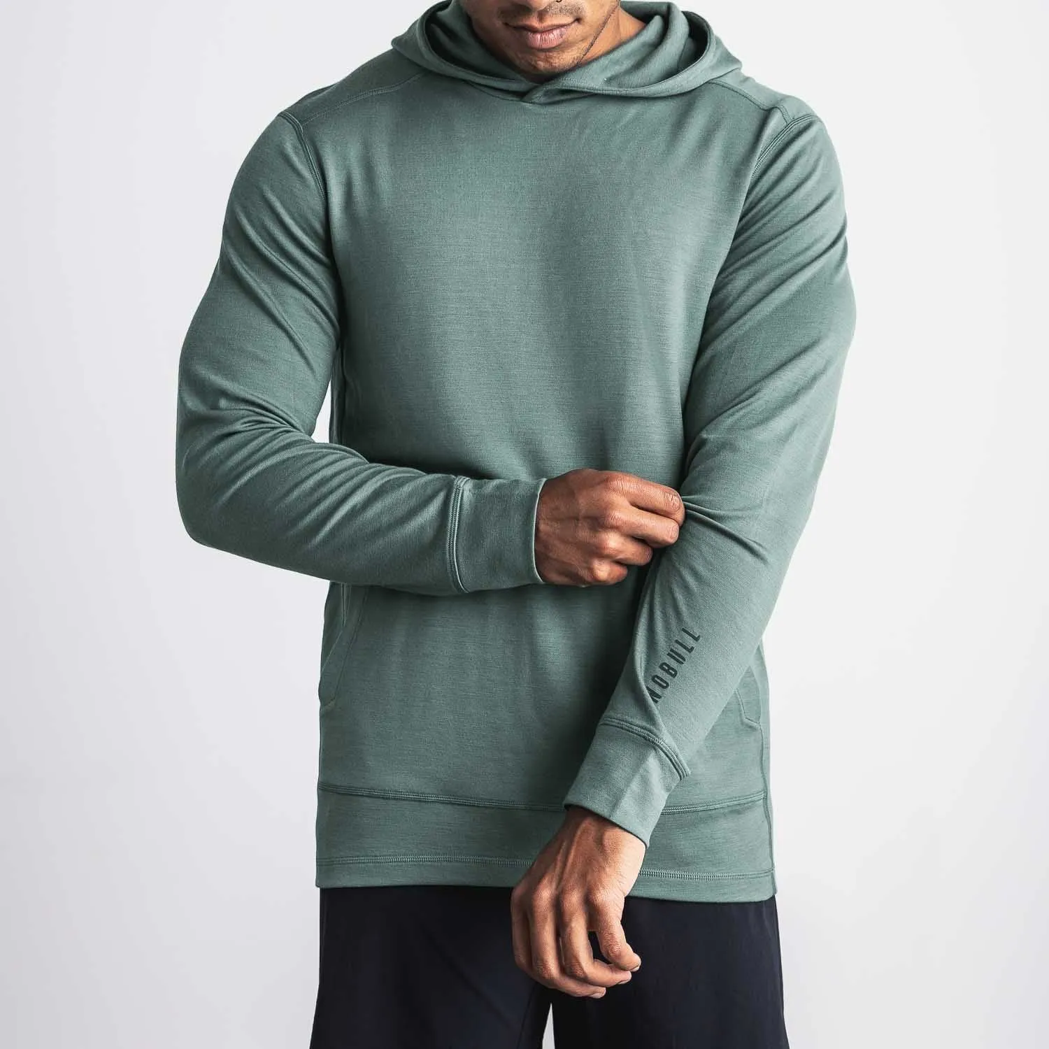 Men's Blended Merino Wool Hoodie