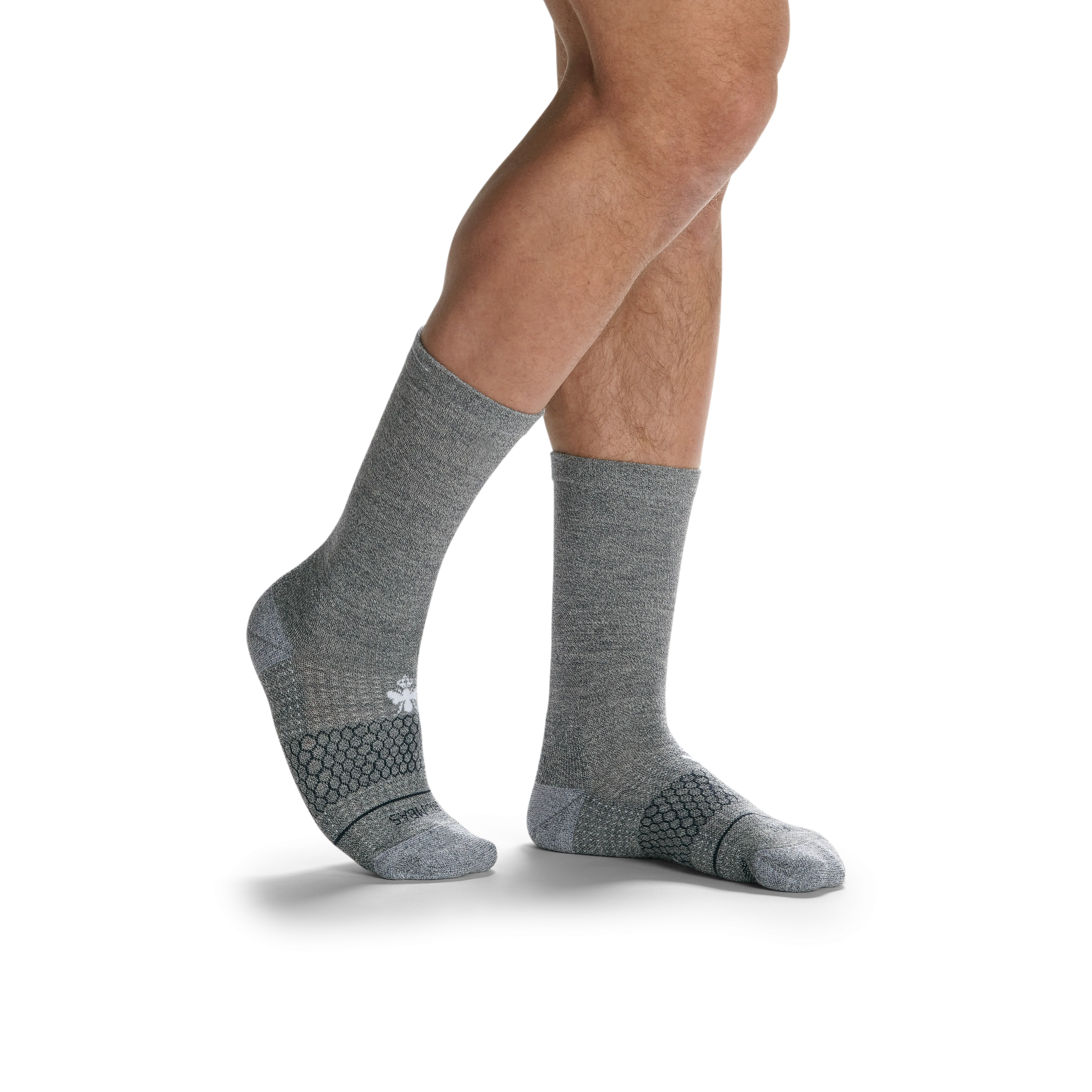 Men's Merino Wool Blend Golf Calf Socks