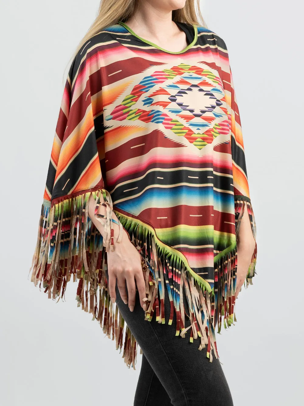 Montana West Serape Collection Poncho