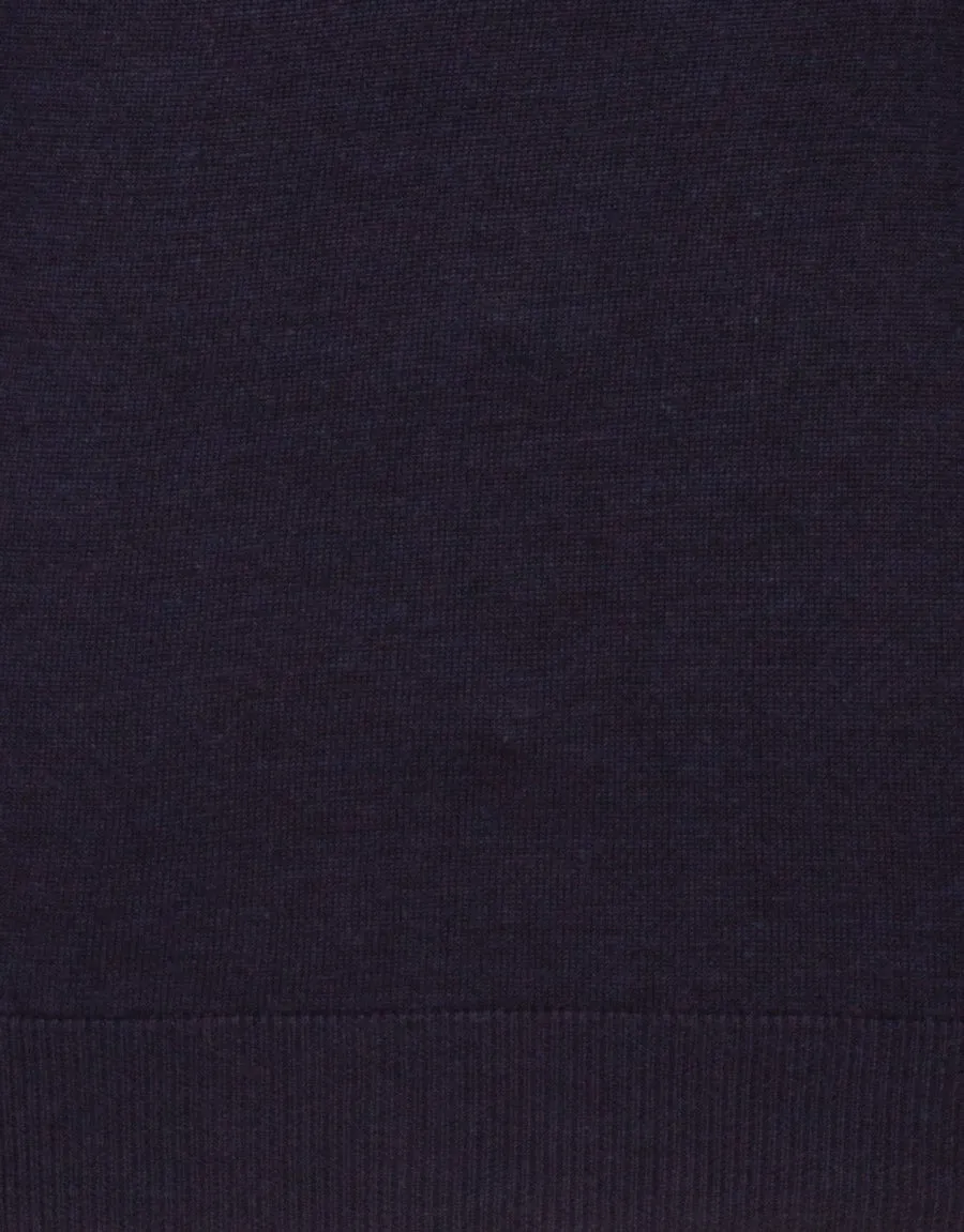 Naseby Navy Crew Neck Jersey