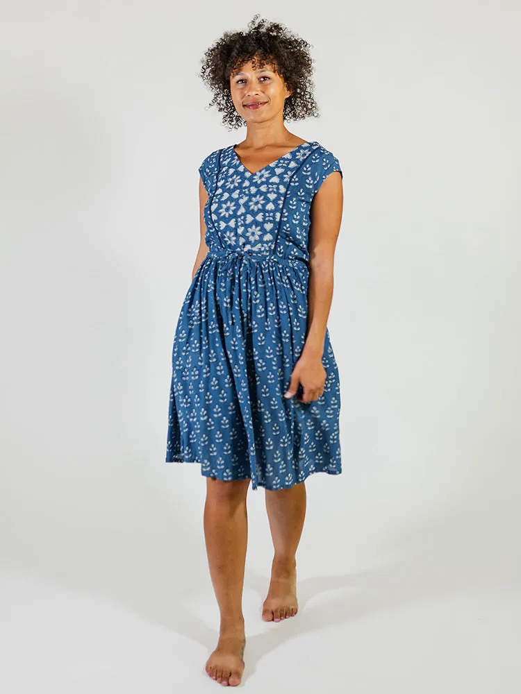 Nashville Dress - Indigo Mix