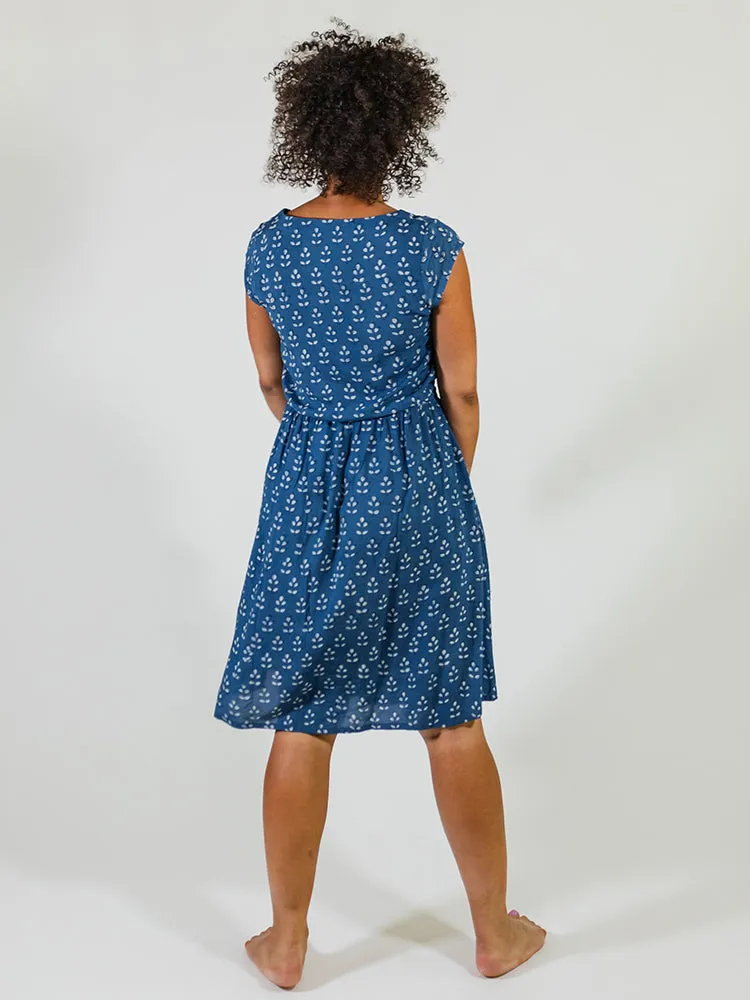 Nashville Dress - Indigo Mix