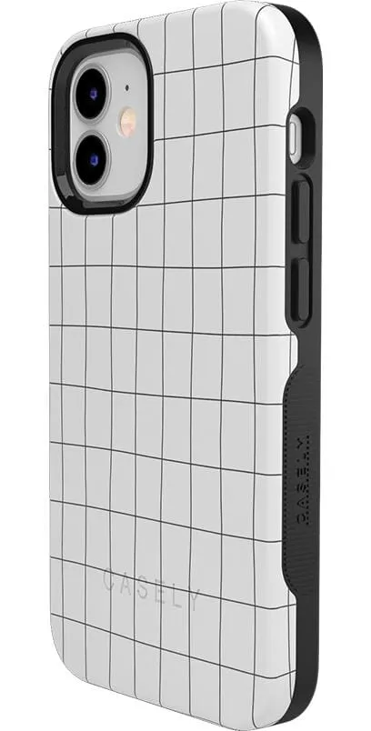 Off the Grid | White & Black Lined Case