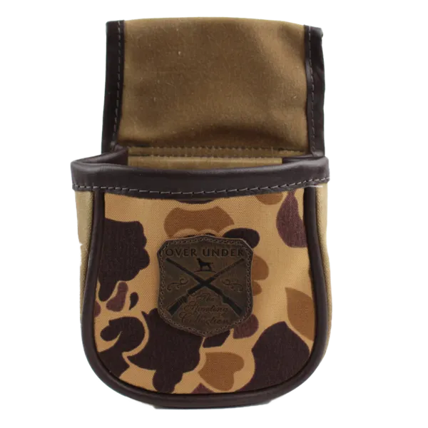 Old School Camo Shell Pouch - Small