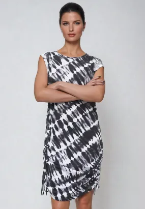 OUTLINE DRESS BLACK & WHITE