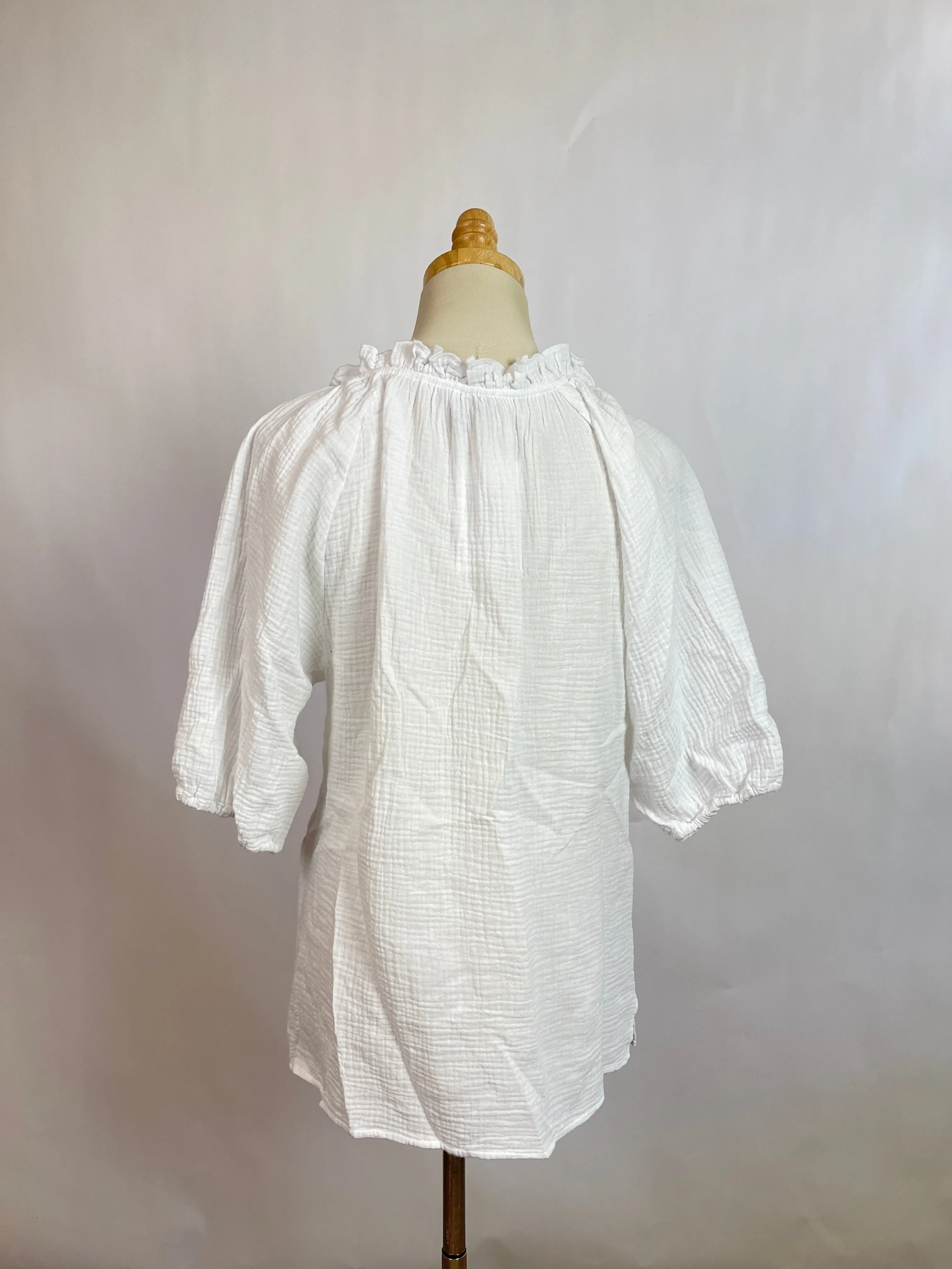 Pure Amici White Blouse (S)