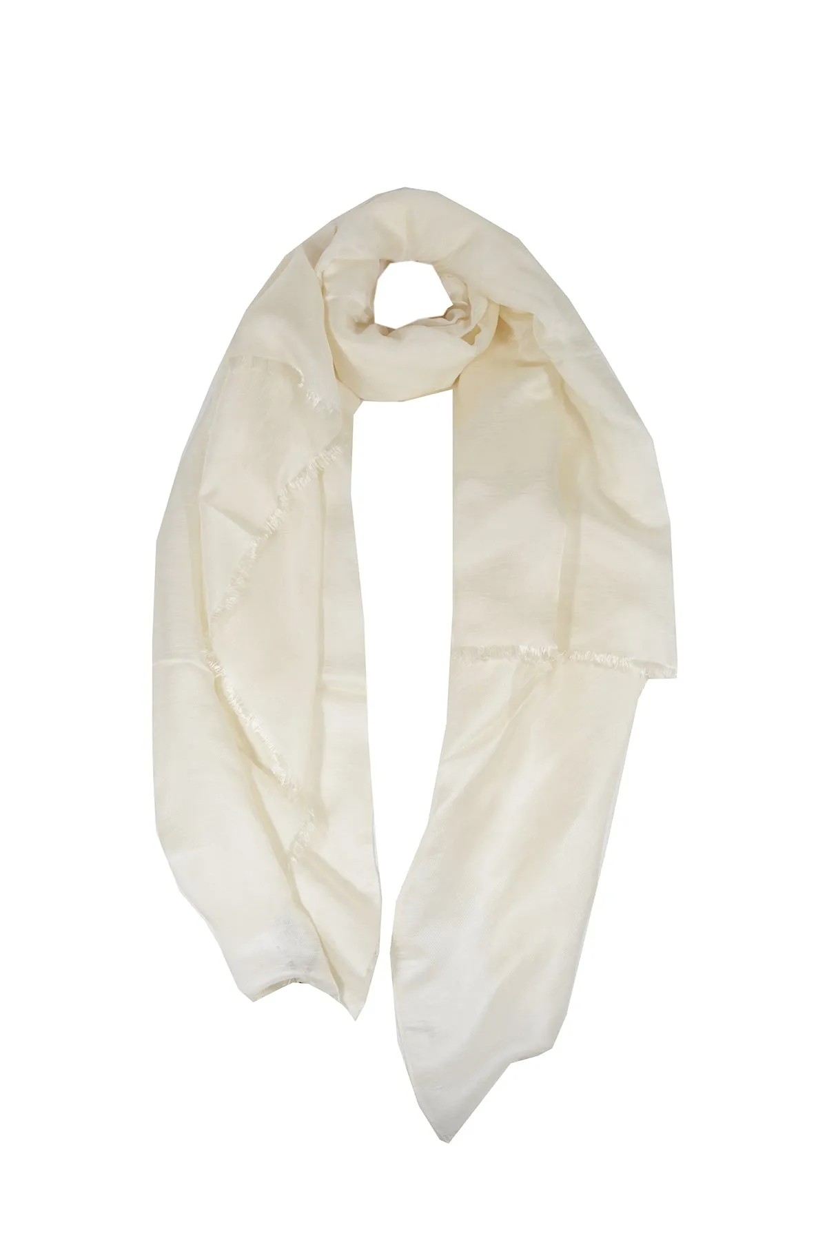 'S Max Mara Frayed Edge Scarf