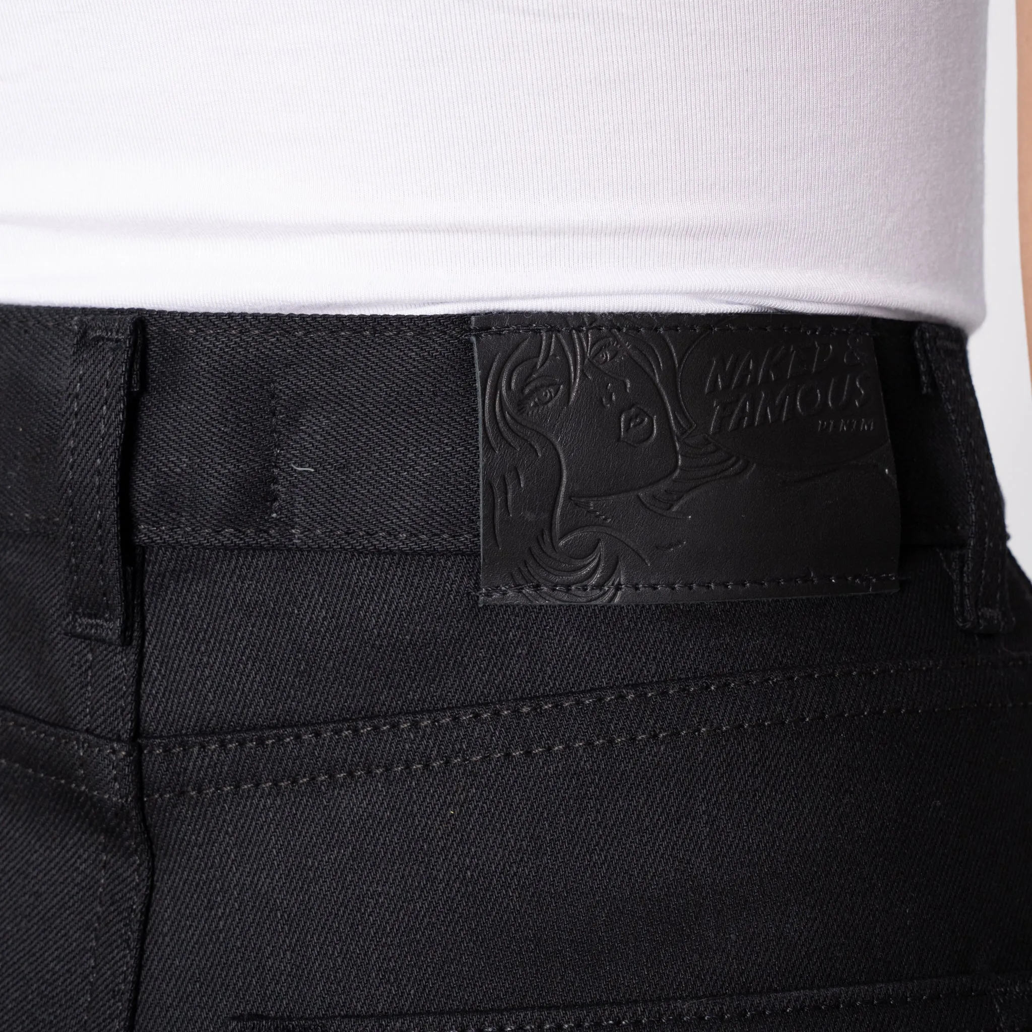 The Classic - Black Cobra Stretch Selvedge