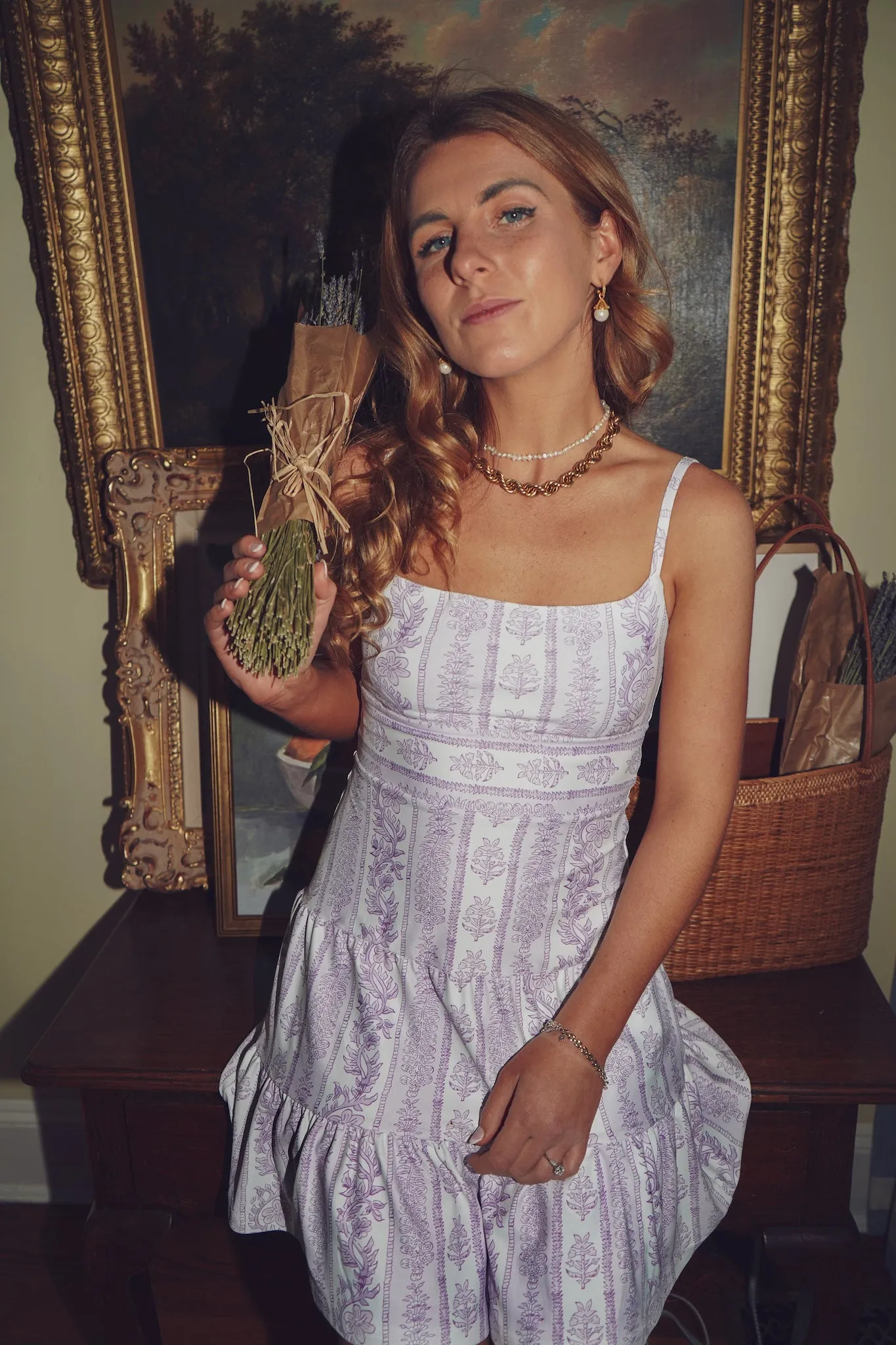 The Fleur Dress - Lavender Haze