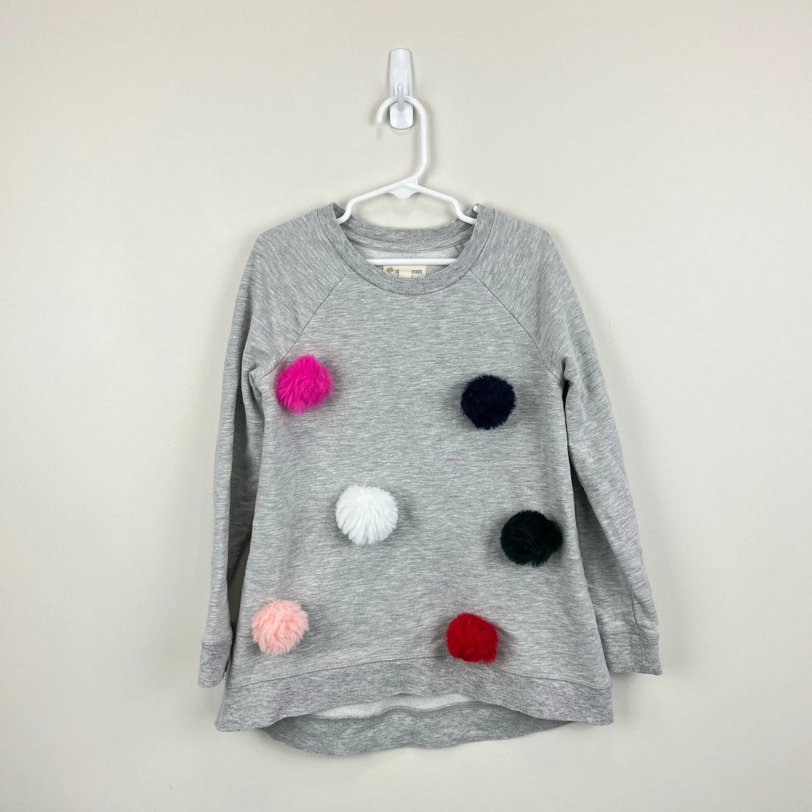 Tucker   Tate Gray Pom Pom Sweatshirt 7