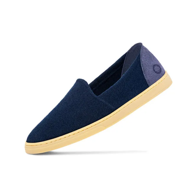 Wool Slip On - Blue